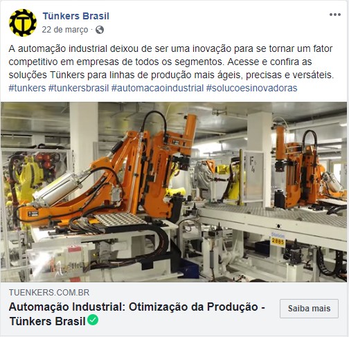 Automação Industrial Tunkers Brasil
